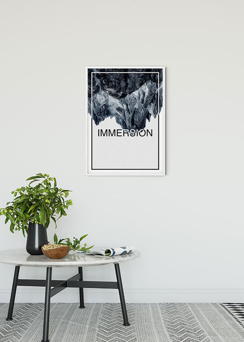 Wandbild - Immersion Steel