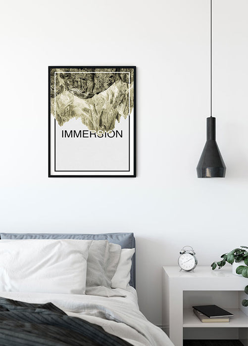 Komar NEU | Wandbild - Immersion Sand - Größe 40 x 50 cm