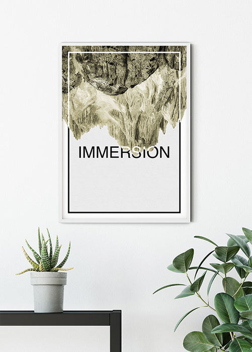 Komar NEU | Wandbild - Immersion Sand - Größe 50 x 70 cm