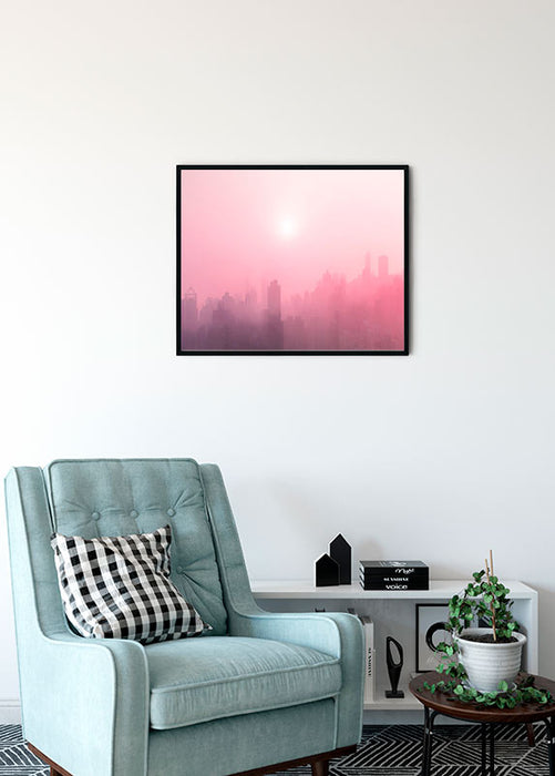Komar NEU | Wandbild - City Dusk - Größe 50 x 40 cm