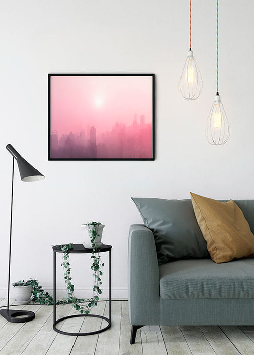 Komar NEU | Wandbild - City Dusk - Größe 50 x 40 cm