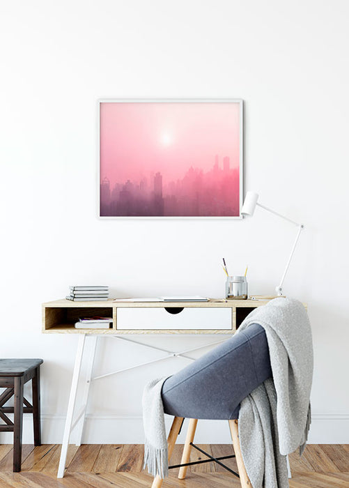 Komar NEU | Wandbild - City Dusk - Größe 40 x 30 cm