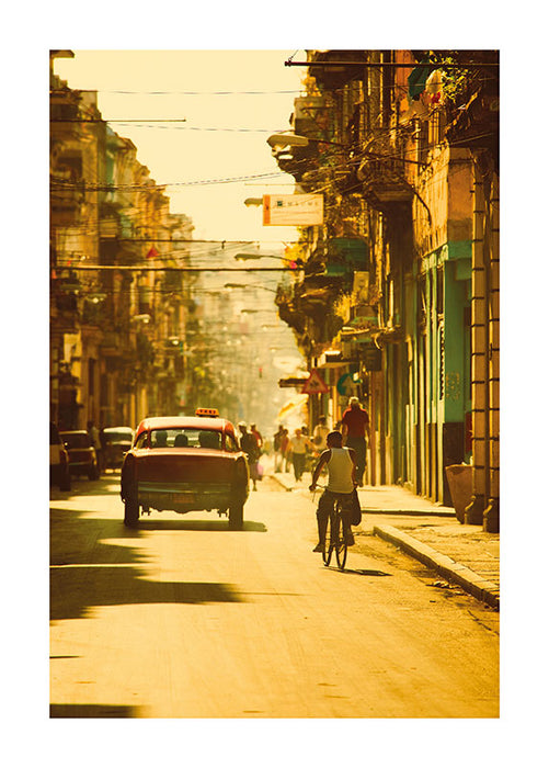 Komar NEU | Wandbild - Cuba Streets - Größe 50 x 70 cm