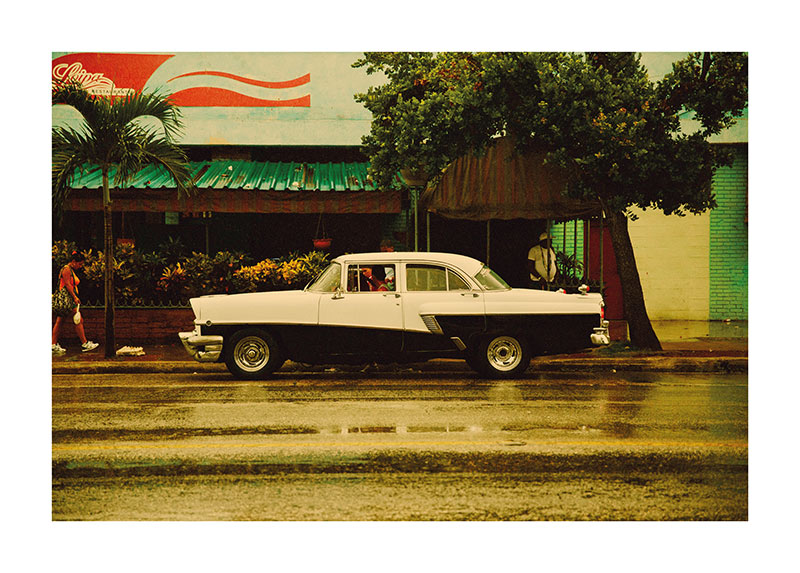 Wandbild - Cuba Car