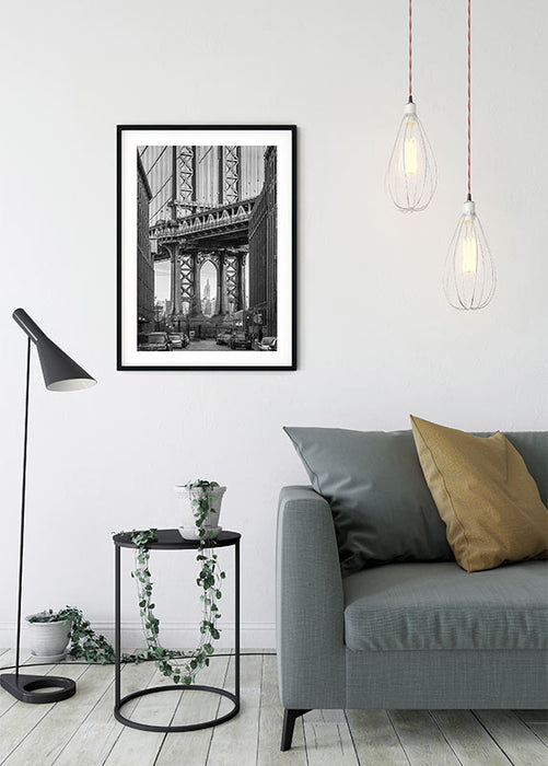 Komar NEU | Wandbild - Brooklyn Bridge - Größe 40 x 50 cm