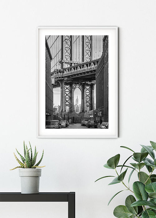 Komar NEU | Wandbild - Brooklyn Bridge - Größe 50 x 70 cm