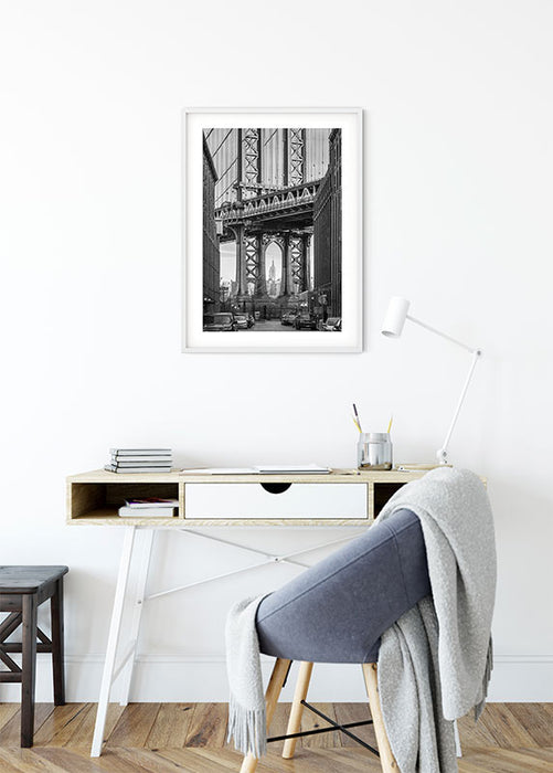 Komar NEU | Wandbild - Brooklyn Bridge - Größe 40 x 50 cm