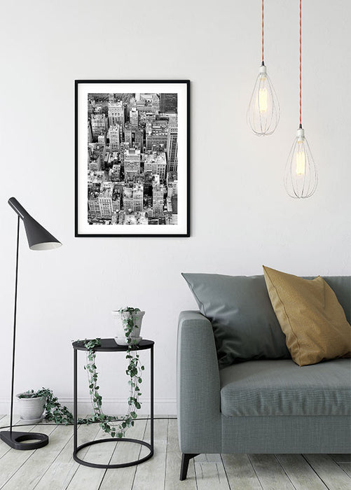 Komar NEU | Wandbild - Roof Top - Größe 30 x 40 cm