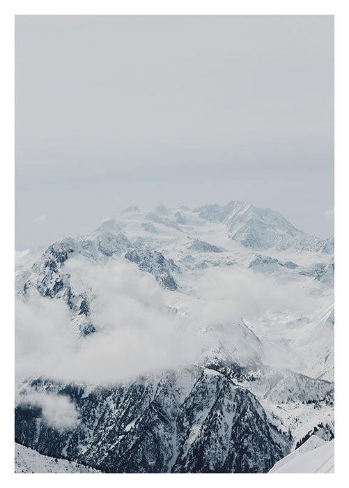 Wandbild - Mountain Clouds