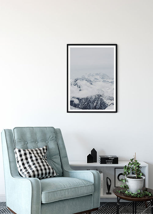 Komar NEU | Wandbild - Mountain Clouds - Größe 40 x 50 cm