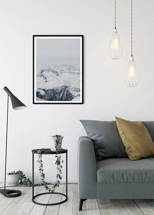 Wandbild - Mountain Clouds