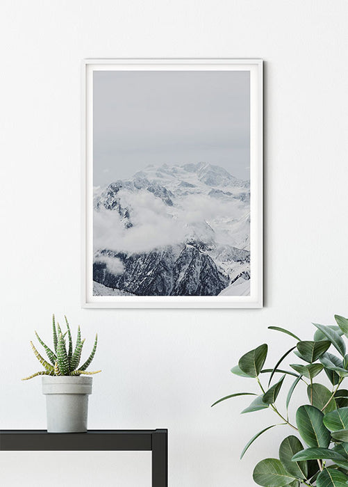 Wandbild - Mountain Clouds