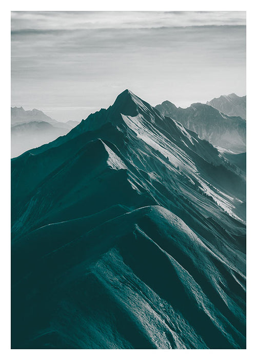 Wandbild - Mountain Top