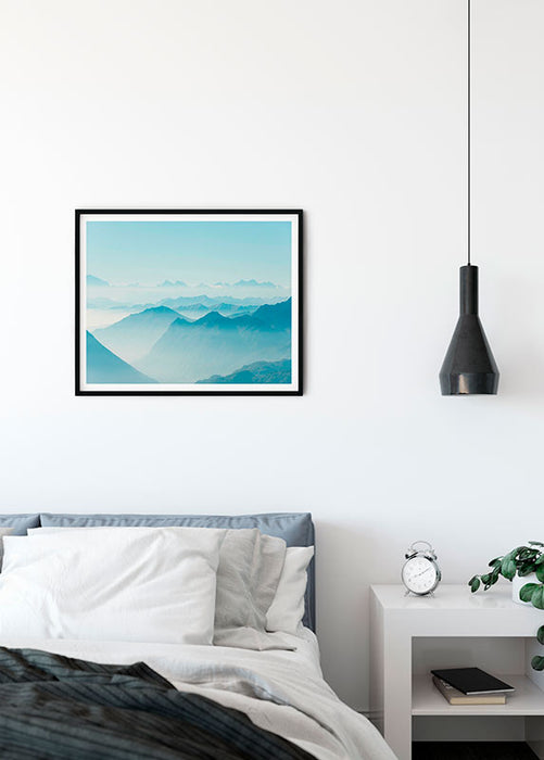 Komar NEU | Wandbild - Mountain View - Größe 50 x 40 cm
