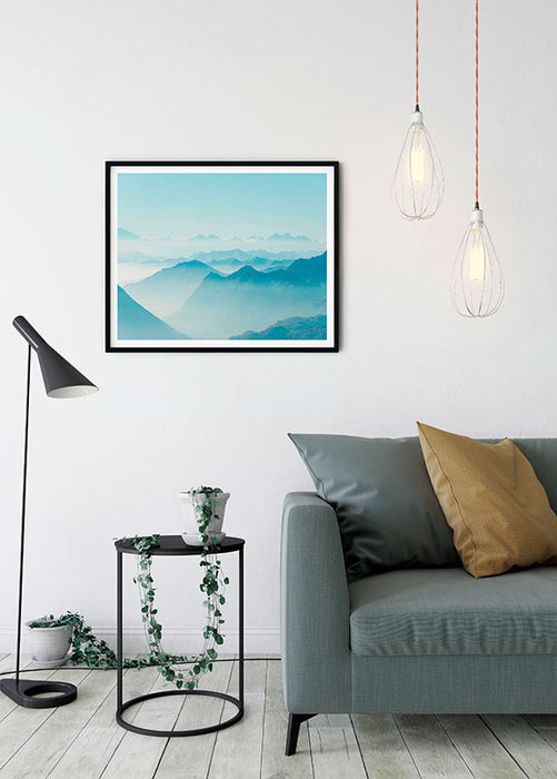 Komar NEU | Wandbild - Mountain View - Größe 40 x 30 cm