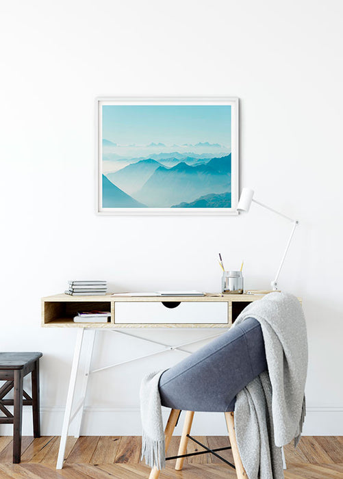 Komar NEU | Wandbild - Mountain View - Größe 70 x 50 cm