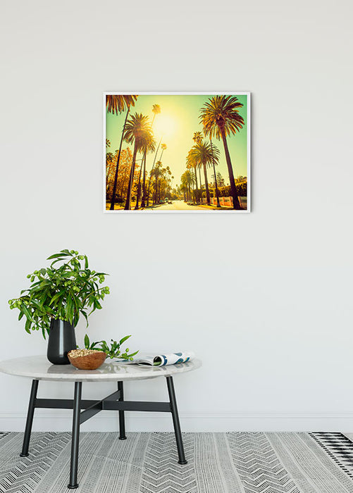 Wandbild - Palm Alley