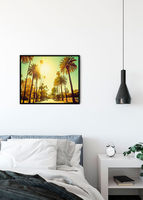 Komar NEU | Wandbild - Palm Alley - Größe 70 x 50 cm
