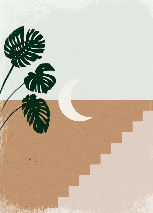 Wandbild | Silence Crescent Moon