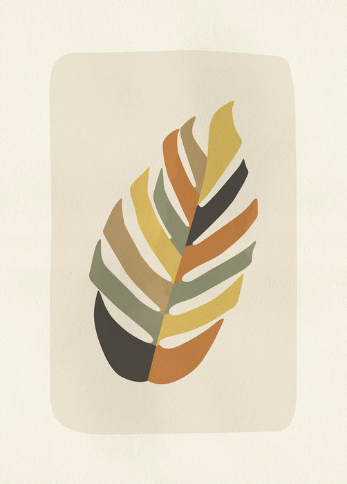 Komar NEU | Wandbild - Clay Leaf