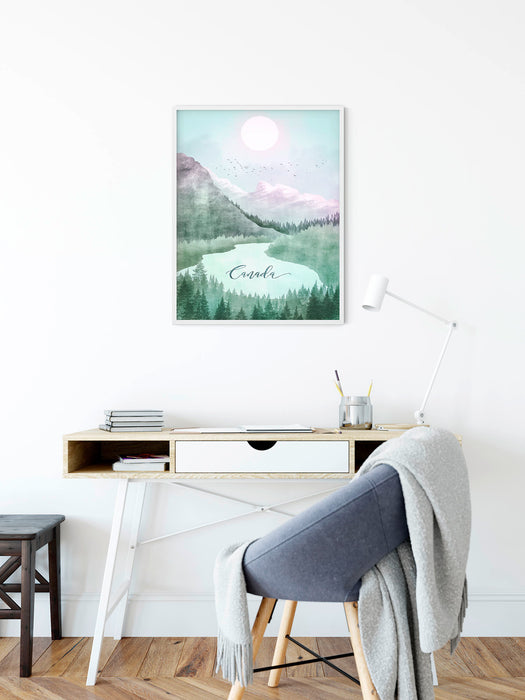 Wandbild | Vintage Travel Canada