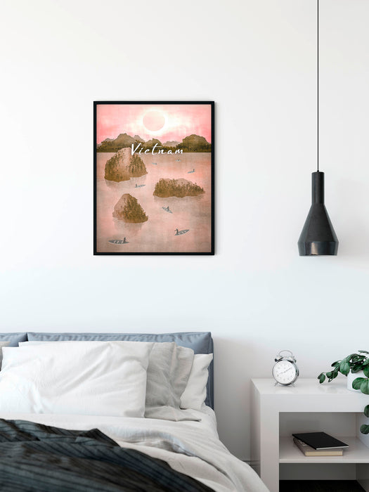 Wandbild | Vintage Travel Vietnam