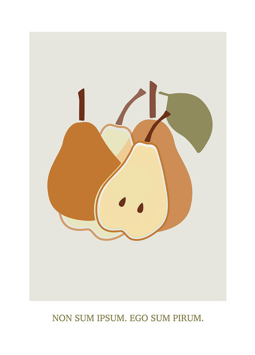Wandbild | Cultivated Pears