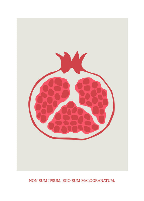 Komar NEU | Wandbild - Cultivated Pomegranate