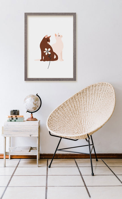 Wandbild | Loving Cats