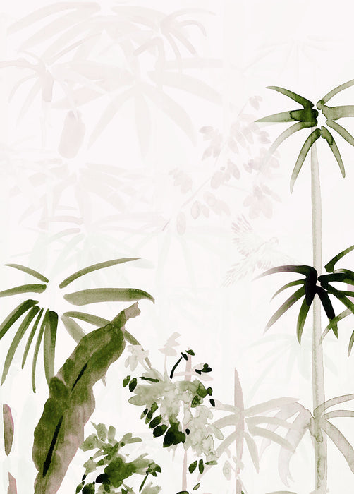 Wandbild | Bamboo Drawing