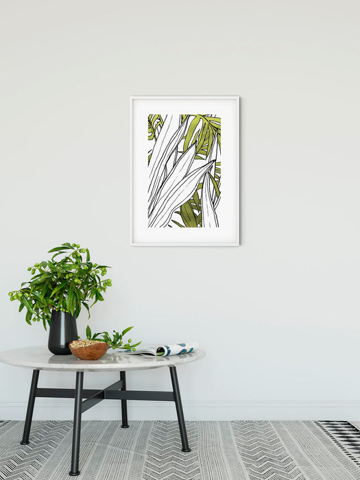 Wandbild | Bleached Leaves