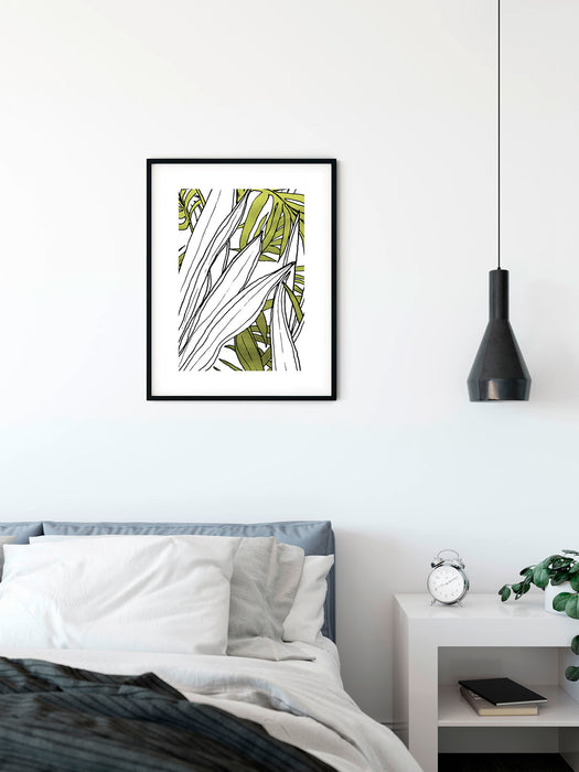 Wandbild | Bleached Leaves