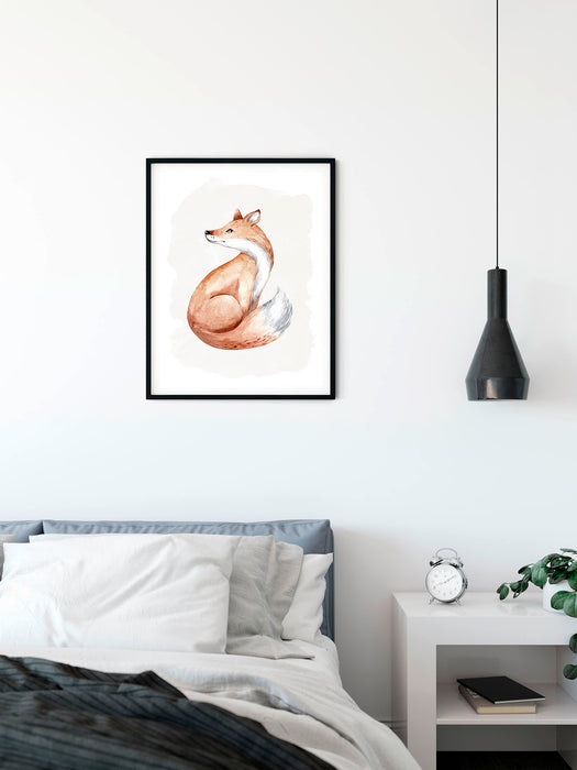 Wandbild | Curious Fox