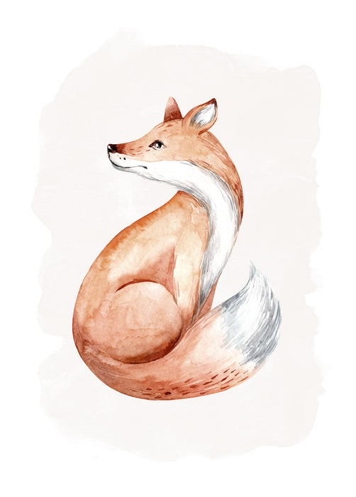 Wandbild | Curious Fox