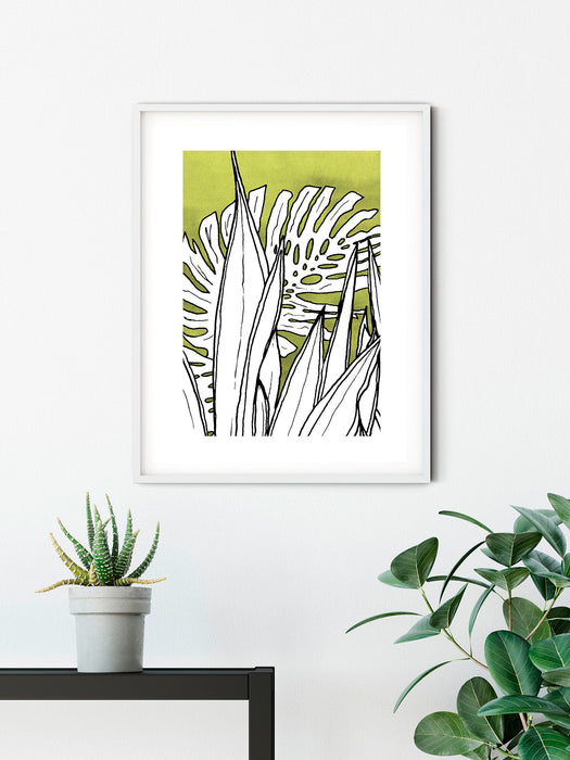 Wandbild | Dried Leaves