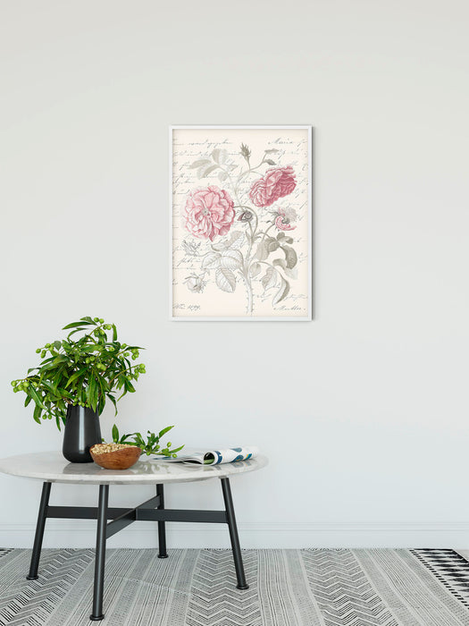 Wandbild | Poème Rose