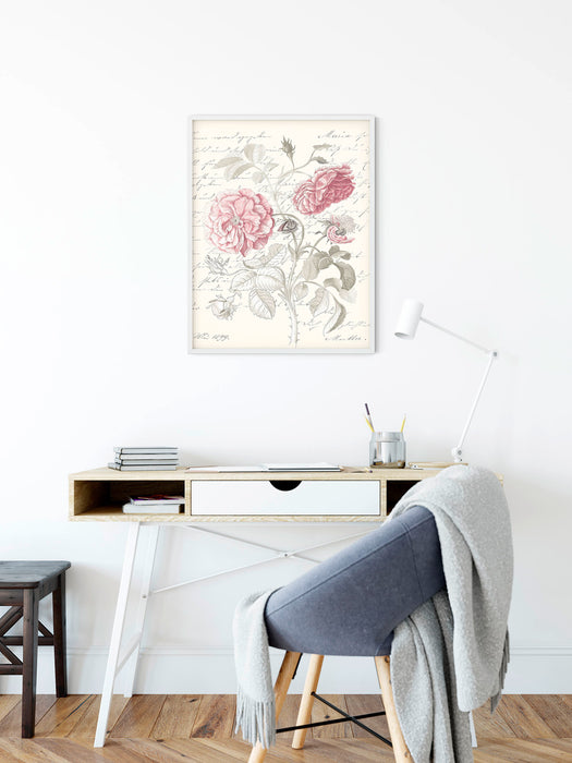 Wandbild | Poème Rose