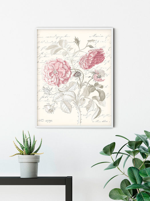 Wandbild | Poème Rose