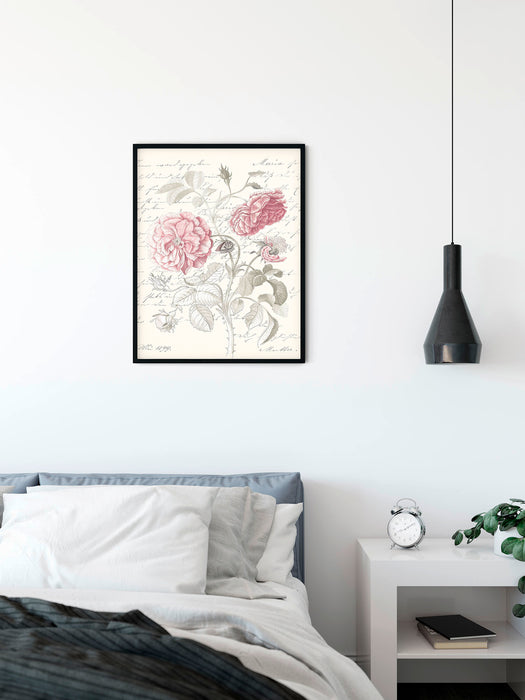 Wandbild | Poème Rose
