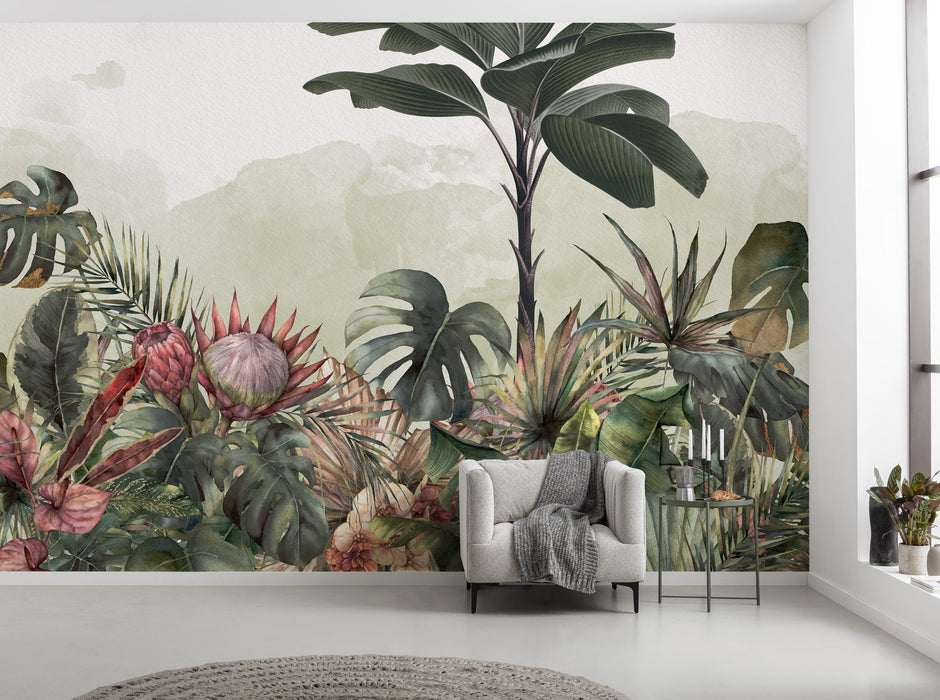 Digitaldruck Vlies Fototapete | Jungle Spot | 400 x 250 cm