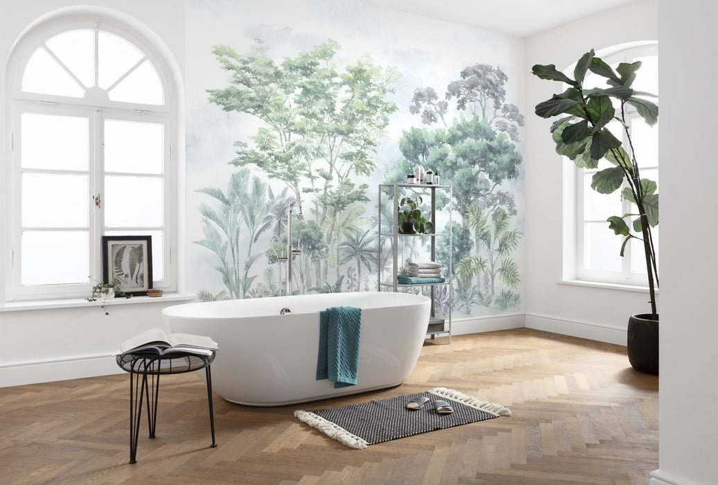 Komar NEU | Digitaldruck Vlies Fototapete - Pride Woods - Größe 300 x 250 cm