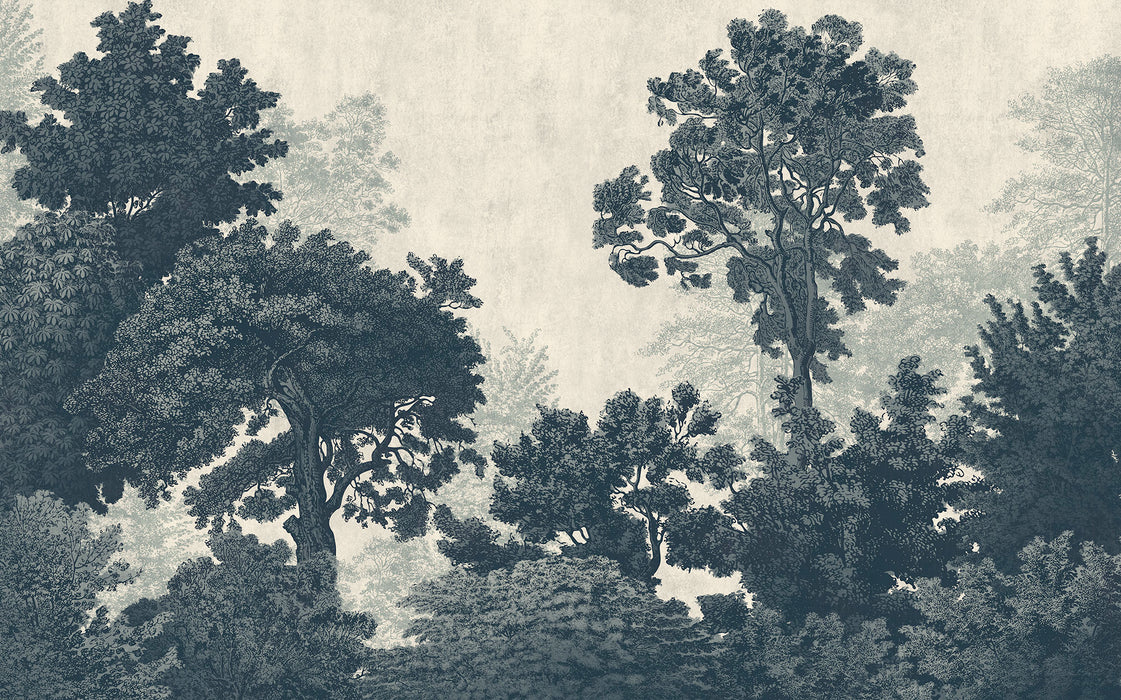 Digitaldruck Vlies Fototapete | Unfading Trees | 400 x 250 cm
