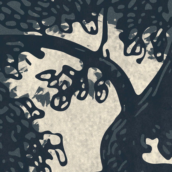 Komar NEU | Digitaldruck Vlies Fototapete - Unfading Trees - Größe 400 x 250 cm