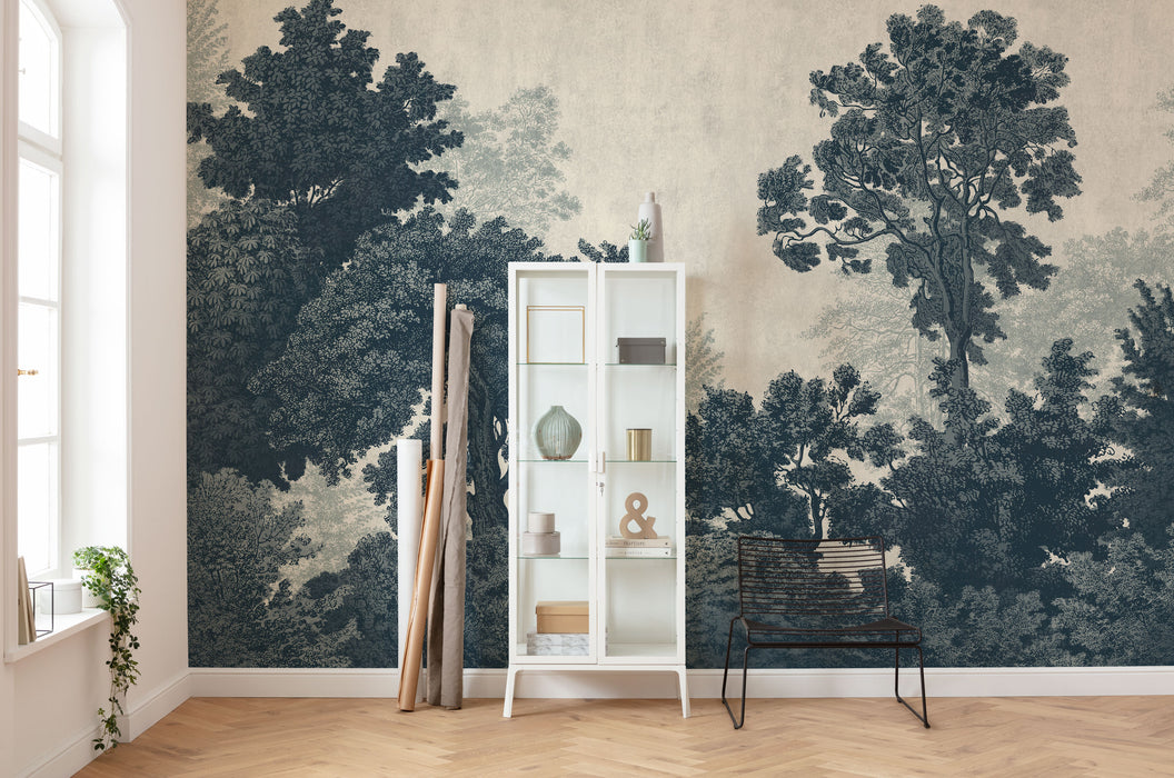 Komar NEU | Digitaldruck Vlies Fototapete - Unfading Trees - Größe 400 x 250 cm