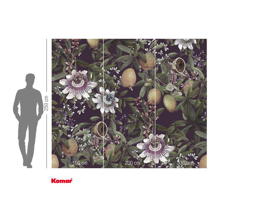 Komar NEU | Digitaldruck Vlies Fototapete - Mezzanotte - Größe 300 x 250 cm