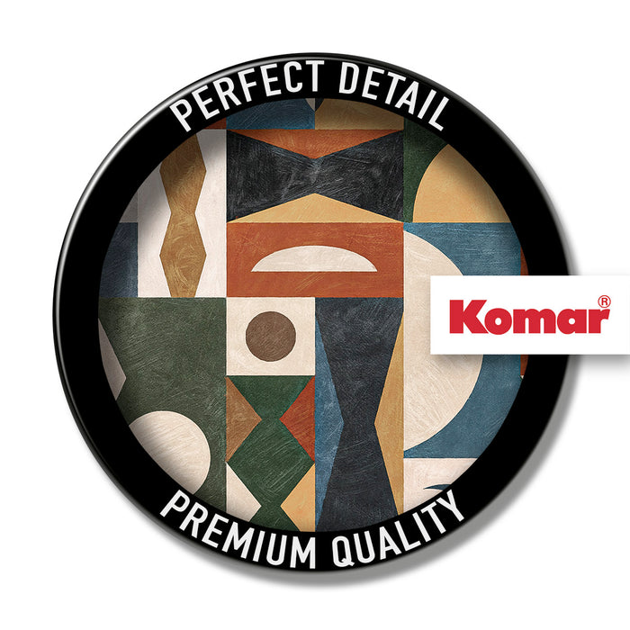 Komar NEU | Digitaldruck Vlies Fototapete - Tribal Tiles - Größe 400 x 250 cm