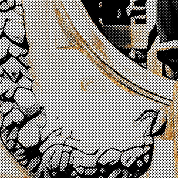 Komar NEU | Digitaldruck Vlies Fototapete - Tropical Palace - Größe 300 x 250 cm