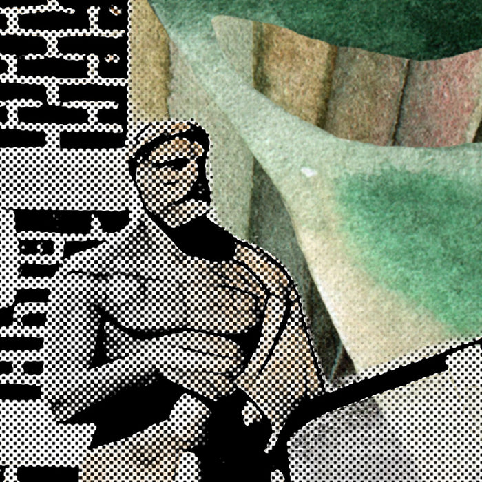 Komar NEU | Digitaldruck Vlies Fototapete - Tropical Palace - Größe 300 x 250 cm