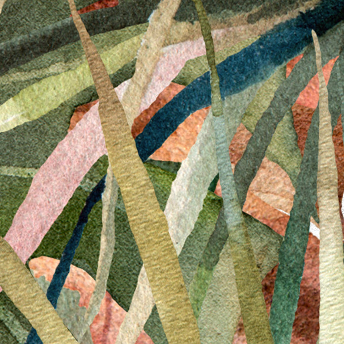 Komar NEU | Digitaldruck Vlies Fototapete - Tropical Palace - Größe 300 x 250 cm