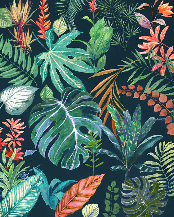 Digitaldruck Vlies Fototapete | Colourful Leaves | 200 x 250 cm